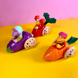 Vintage Fraggle Rock Vegetable Cars