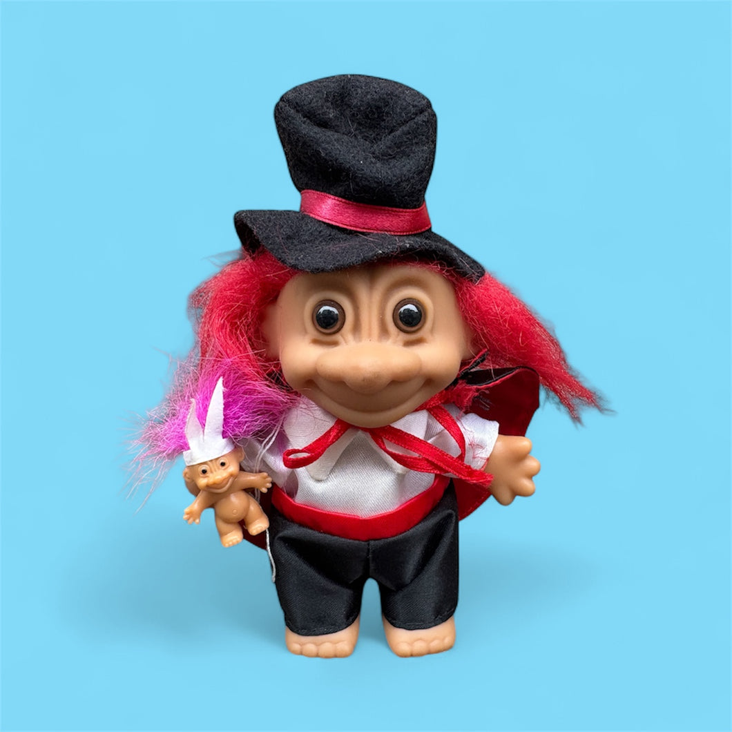 Vintage Russ Magician Troll