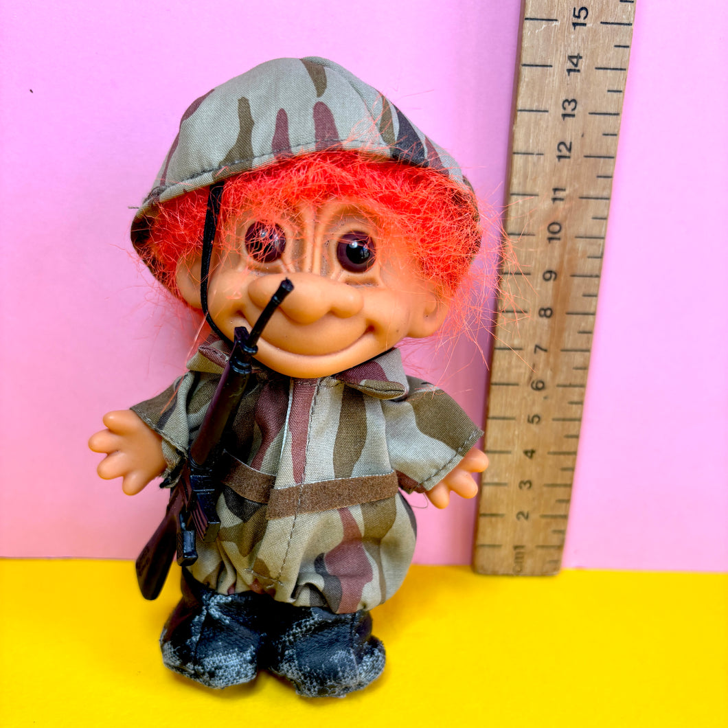 Vintage Russ Soldier Troll