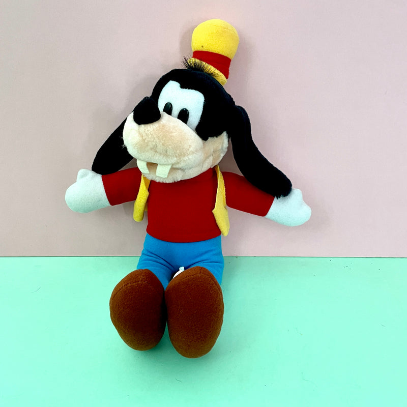 グーフィ　ディズニー レトロ ぬいぐるみ マスコット disney goofy 5966E6BD-93F2-47AB-92AE-