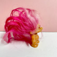 1980s  D.A.M. Troll Bright Pink Hair