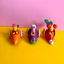 Vintage Fraggle Rock Vegetable Cars