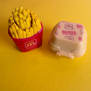 1990 McDino Changeable Burger And Fries