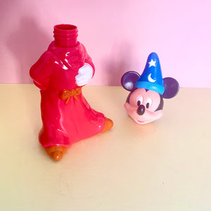 1990s Mickey Mouse Fantasia Retro Bubble Bath Bottle