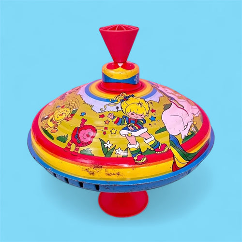Vintage Rainbow Brite Spinning Top