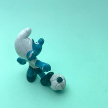 Vintage Soccer Smurf Black And White