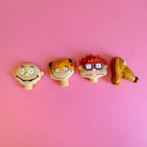 1990s Rugrats Pencil Topper Set