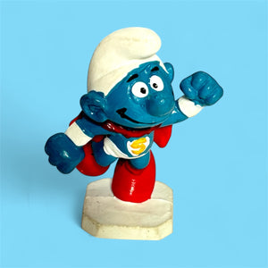 Vintage Superman Smurf