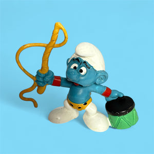 Vintage Lion Tamer Smurf
