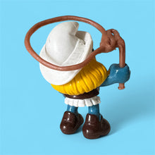 Vintage Cowgirl Smurfette