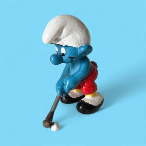 Vintage GOLF PLAYER Smurf