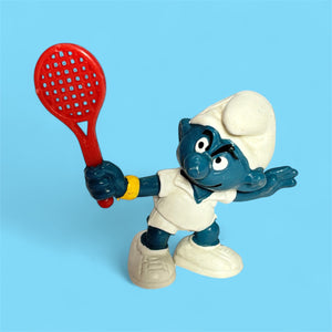 Vintage TENNIS PLAYER Smurf