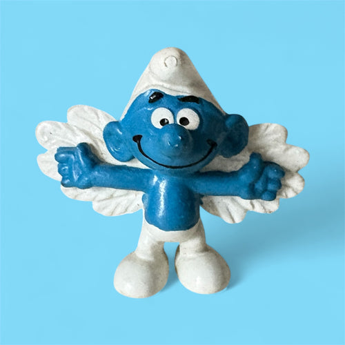 Vintage FLYING Smurf