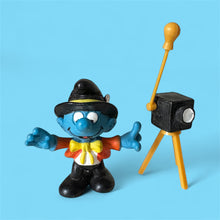 Vintage Photographer Super Smurf 40217 with Camera