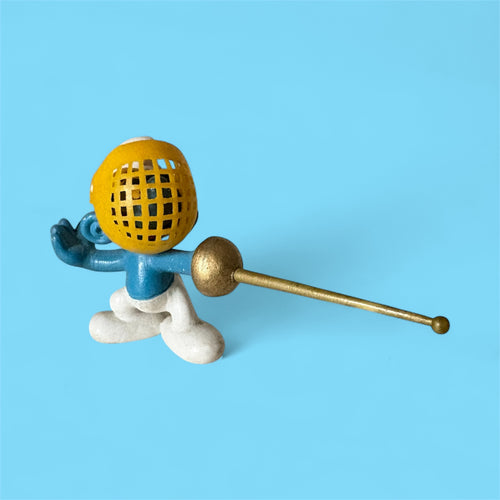 Vintage Fencing Super Smurf 40504 with Sword