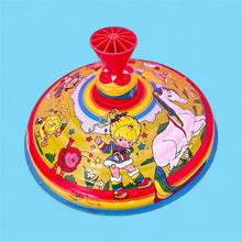 Vintage Rainbow Brite Spinning Top