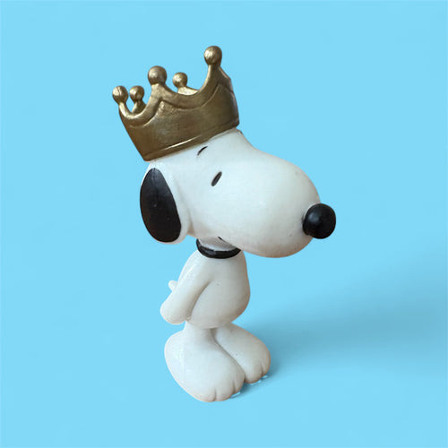 King Snoopy plastoy Vintage Vinyl Figure