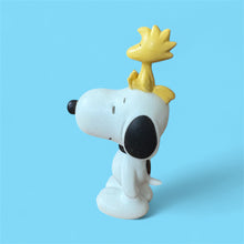 Snoopy with Woodstock plastoy Vintage Vinyl Figure
