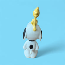Snoopy with Woodstock plastoy Vintage Vinyl Figure