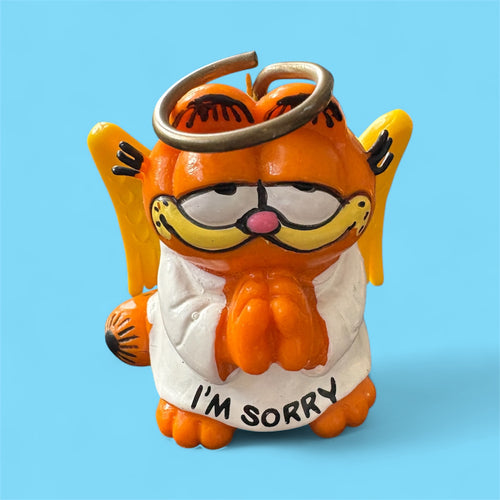 Vintage Garfield Sorry Angel Figure