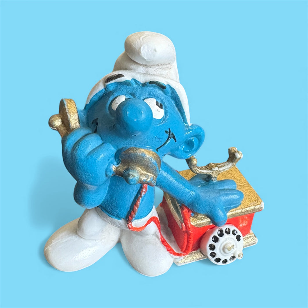 Vintage Telephone Smurf 20062