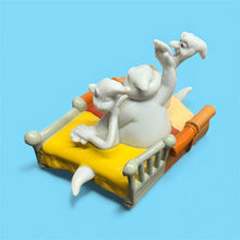 Vintage Casper Bed Figure