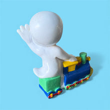 Vintage Casper Figure on Train