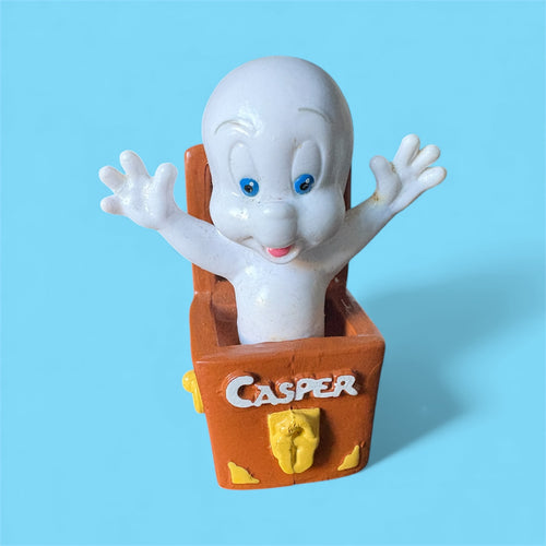 Vintage Casper Figure In Chest Box