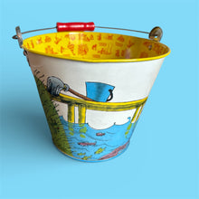 1990s Curious George Metal Bucket