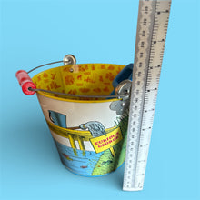 1990s Curious George Metal Bucket