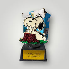 Vintage Snoopy You Are Wonderful Statue Trophy