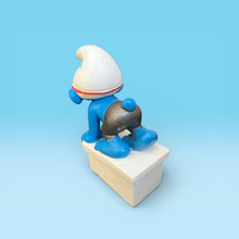 Vintage Olympic Swimmer Smurf 2012