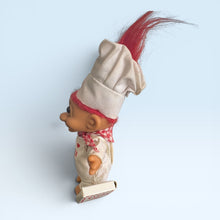 Vintage Russ Pizza Chef Red Troll