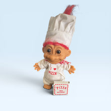 Vintage Russ Pizza Chef Red Troll