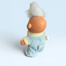 1990s Troll Baby Blue with Bottle