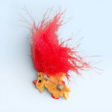 Cupid Troll Brooch Badge