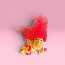 Cupid Troll Brooch Badge