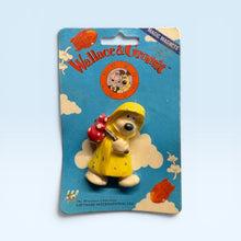 Vintage Gromit In Raincoat Fridge Magnet