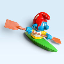 Vintage kayaking Super Smurf 40502