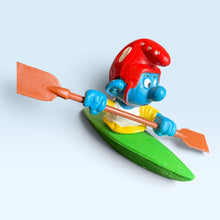 Vintage kayaking Super Smurf 40502