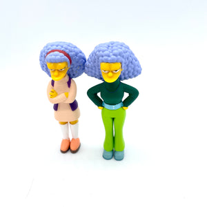 The Simpsons Young Patty & Selma Bouvier