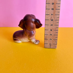 Vintage Kitsch China Dachshund Puppy Dog