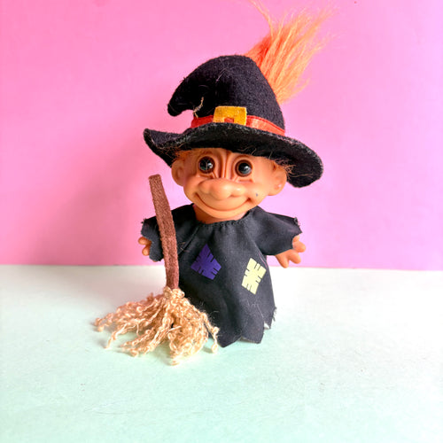 Vintage Russ Witch Troll