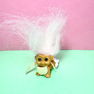 Vintage Crawling Baby Russ Troll