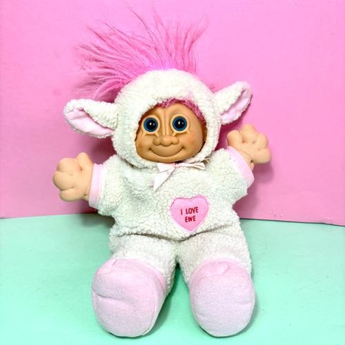 1990s Vintage Russ Troll Kidz I Love Ewe