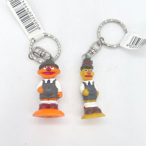 Bert And Ernie In Lederhosen Keyrings