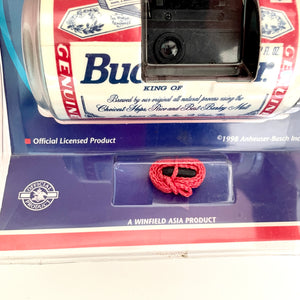 1990s Budweiser Beer Can Novelty Camera in Packaging