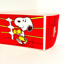 Vintage Snoopy Bumper Sticker Boxing