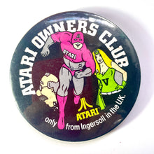 1980s Atari Owners Club Pin Badge