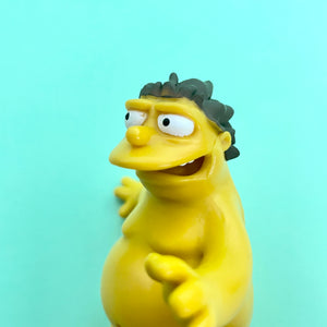 The Simpsons Streaking Barney Gumble